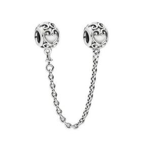 Accessories Alloy Diy Beaded Bracelet Accessories Wheat Safety Chain Fixing Buckle (Model: PDRS0068, Color: 14)